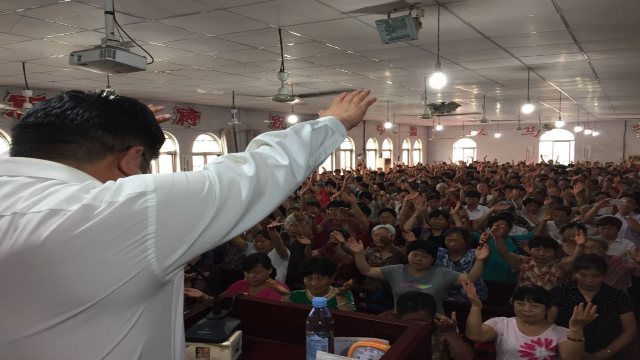 église des Trois-Autonomies à Shangqiu