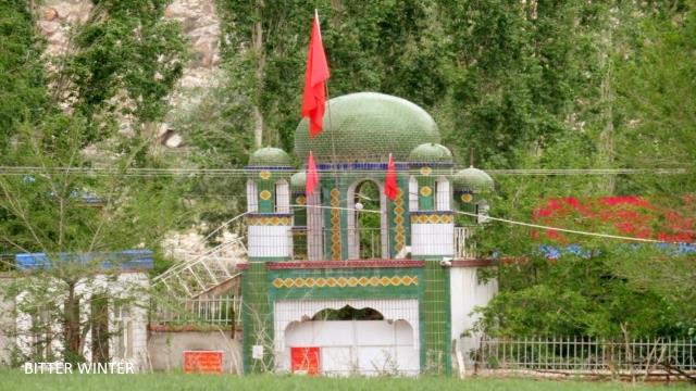 intégrale de la mosquée Badashi à Kumul