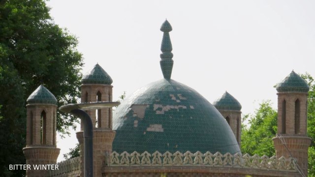 mosquée du village d'Aletun de la commune de Huicheng3