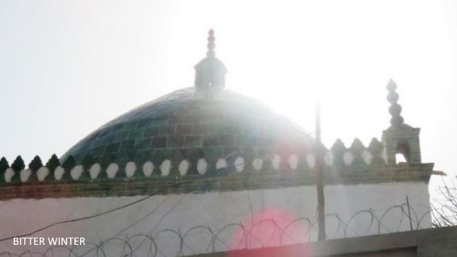 mosquée du village d'Aletun de la commune de Huicheng4