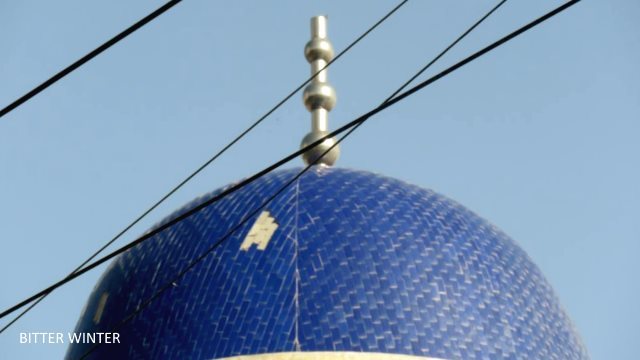 mosquée en face de Huiwangfu dans la zone de Yizhou