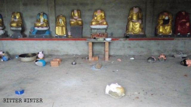 Bouddhisme en Chine,Démolition forcée,Destruction de temples bouddhistes,Chongqing Chine